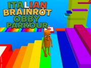 Гульня Італьянскі Brainrot Obby Parkour  онлайн
