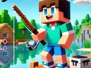 Гульня Noob Fun Fishing  онлайн