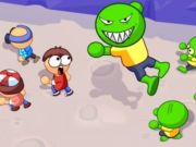 Гульня Zombie Crowd & Merge  онлайн