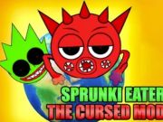 Гульня Sprunki Eater пракляты мод  онлайн