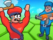 Гульня Плітка HEX Свет: чырвоны супраць сіні  онлайн