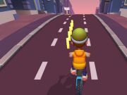 Гульня Paper Boy Race Running Game  онлайн
