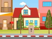 Гульня Уцёкі з закінутага горада  онлайн
