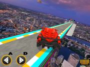 Гульня MEGA RAMPS CAR RACING GAMES 3D  онлайн