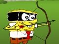 Гульня Spongebob страляць зомбі онлайн