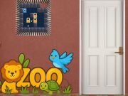 Гульня Знайдзіце наглядчыка Mini-Zoo онлайн