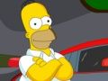 Гульня Аўтазапарка Simpsons онлайн Гульня Аўтазапарка Simpsons онлайн