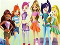 Гульня Калекцыя галаваломкі Winx Club  онлайн