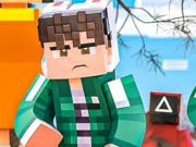 Гульня Загадка: Гульня ў Кальмары Minecraft онлайн