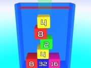 Гульня 2048 3D: Падключыце кубікі онлайн