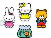 Гульня Схаванне Hallo Kitty Victor онлайн