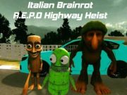 Гульня Італьянскі Braynrot Repo: Робальнасць на шашы онлайн