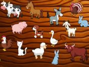 Гульня Вясёлая ферма для дзяцей онлайн