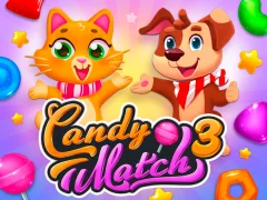 Гульня Candy Match 3 онлайн