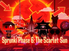 Гульня Sprunki Phase 6: The Scarlet Sun онлайн
