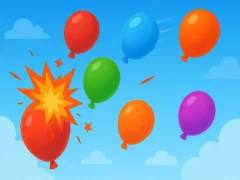 Гульня Balloon Pop Frenzy онлайн