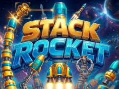 Гульня Stack Rocket онлайн