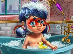Гульня Ladybug Baby Shower Care онлайн