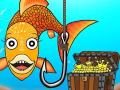 Гульня Fishing For Gold онлайн