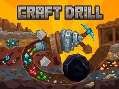 Гульня Craft Drill онлайн
