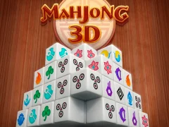 Гульня Mahjong 3D онлайн