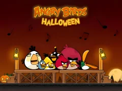 Гульня Angry birds Halloween HD онлайн