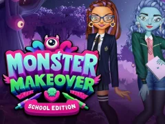 Гульня Monster Makeover School Edition онлайн