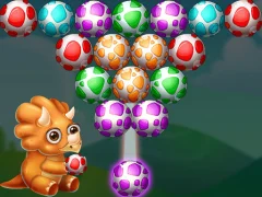 Гульня Dino Egg Shooter онлайн