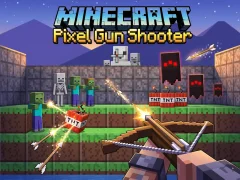 Гульня Minecraft Pixel Gun Shooter онлайн
