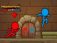 Гульня Unblocked Forest Fireboy and Watergirl онлайн