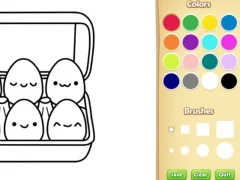Гульня Easy Coloring Book For Kids онлайн