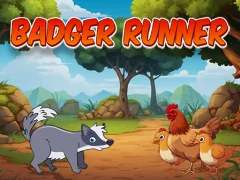 Гульня Badger Runner онлайн