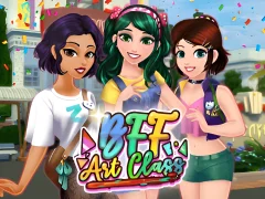 Гульня BFF: Art Class онлайн