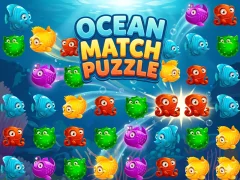 Гульня Ocean Match Puzzle онлайн
