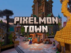 Гульня Pixelmon Town онлайн
