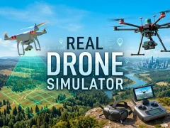 Гульня Real Drone Simulator онлайн