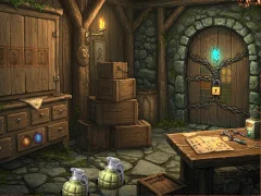 Гульня Starfall Trekker Escape онлайн