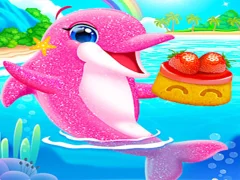 Гульня My Twin Dolphin Baby Care онлайн
