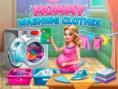 Гульня Mommy washing clothes онлайн