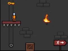Гульня One Level Stickman Jailbreak онлайн
