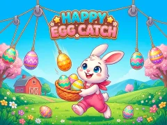 Гульня Happy Egg Catch онлайн