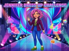 Гульня Jennifer Dress Up Challenge онлайн