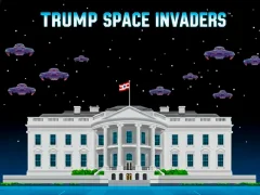 Гульня Trump Space Invaders онлайн