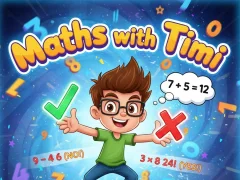 Гульня Maths with Timi онлайн