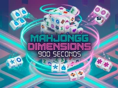 Гульня Mahjongg Dimensions 900 seconds онлайн