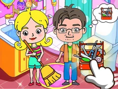 Гульня Toka Boka Home Clean Up Design онлайн