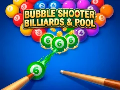 Гульня Bubble Shooter Billiards & Pool онлайн
