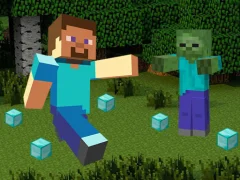 Гульня Pixelcraft Hidden Diamond Blocks онлайн