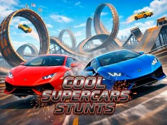 Гульня Cool SuperCars Stunts онлайн