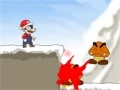 Гульня Mario Christmas combat онлайн
